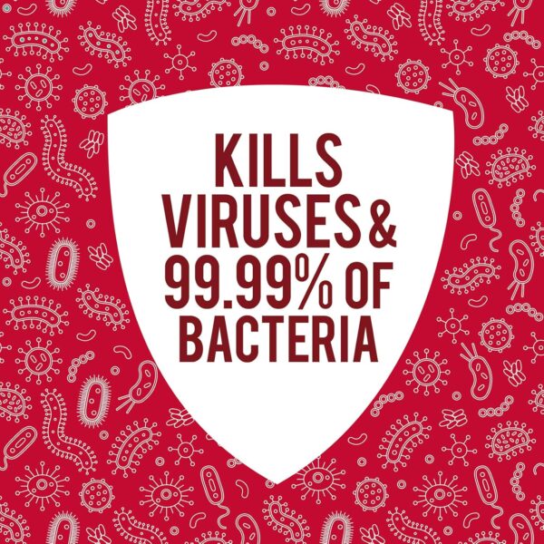 80% Alcohol Hand Sanitiser Rub - 3x 500ml - Kills 99% Bacteria, Germs - Sanitizer - Image 4