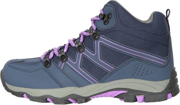 Mountain Warehouse Oscar Kids Walking Boots – Suede Footwear with Sturdy Grip, Padded Ankles & Strong Outsole – For Spring Summer Travelling, Hiking, Camping - Image 4