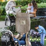 Diaper Bag Organizer, Nursery Diaper Caddy, Quilted Diaper Bag, Soft Diaper Organizer, Multi-Purpose Diaper Bag, Portable Diaper Organizer, Diaper Stacker Caddy, Cotton Diaper Bag, Diaper Bag Stacker, - Image 5