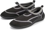 Urban Beach Kids Aqua Surf Wetsuit Shoes for Boys and Girls, Beach Swimming Water Socks with Adjustable Fastener