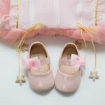 Sonsage Infant Baby Girls Bowknot Mary Jane Toddler PU Leather Soft Sole Princess Wedding Dress First Walking Flats Prewalker Newborn Ballet Shoes - Image 4