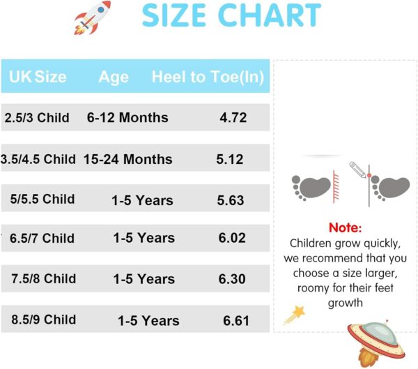 JOINFREE Baby Walking Shoes Comfortable Toddler Boys Girls Sneakers Soft Sole Barefoot Tennis Shoes - Image 2