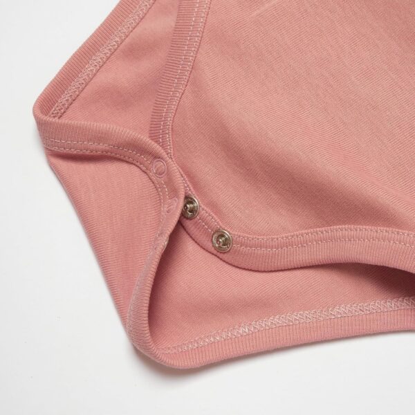 bistyle Baby Bodysuits Vests I Organic Cotton Short Sleeve Bodysuit for Boys and Girls Newborn Pack of 5 I Infant Toddlers Bodysuit in Cloth Bag - Image 5