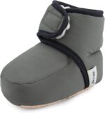 LACOFIA Baby Boys Girls Anti-Slip Soft Sole Winter Warm Slipper Boots Infant Crib Shoes