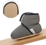 LACOFIA Baby Boys Girls Anti-Slip Soft Sole Winter Warm Slipper Boots Infant Crib Shoes - Image 2