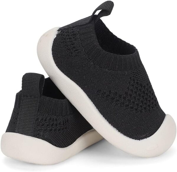 MK MATT KEELY Baby First Walking Shoes for Wide Feet Boys Girls Soft Mesh Breathable Sneakers for Toddler Infant - Image 4