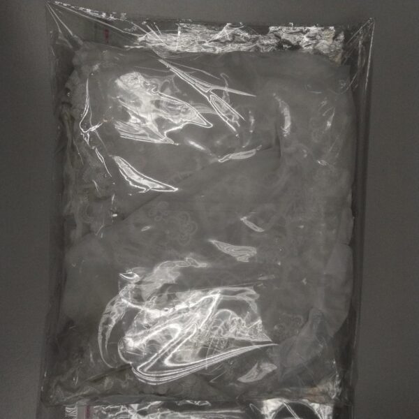 Lito Angels Baby Girls' Christening Gown Baptism Beaded White Dress with Embroidered Lace Cape and Bonnet Infant Age 0-24 Months - Image 9