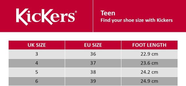 Kickers Girl's Kick T Bar Black School Shoes Uniform - Image 7