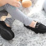 MIXIN Boys House Slippers Memory Foam Moccasin Shoes Furry Plush Lining Non Slip Indoor Outdoor Boys Slippers for Big Kids Little Kids - Image 2
