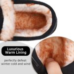 MIXIN Boys House Slippers Memory Foam Moccasin Shoes Furry Plush Lining Non Slip Indoor Outdoor Boys Slippers for Big Kids Little Kids - Image 4