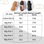 MIXIN Boys House Slippers Memory Foam Moccasin Shoes Furry Plush Lining Non Slip Indoor Outdoor Boys Slippers for Big Kids Little Kids - Image 7