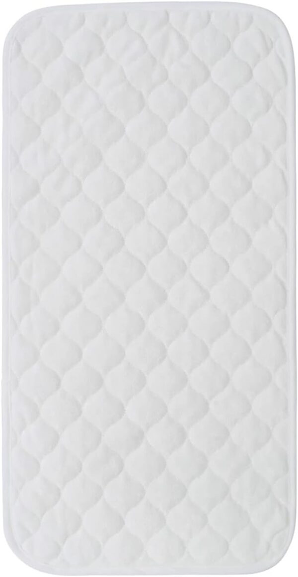 Rehomy Baby Diaper Changing Pad Liner 3 Pack Waterproof Bamboo Cotton Washable Changing Table Cover Mat Reusable Changing Table Pad Protector, 14x 27 - Image 5