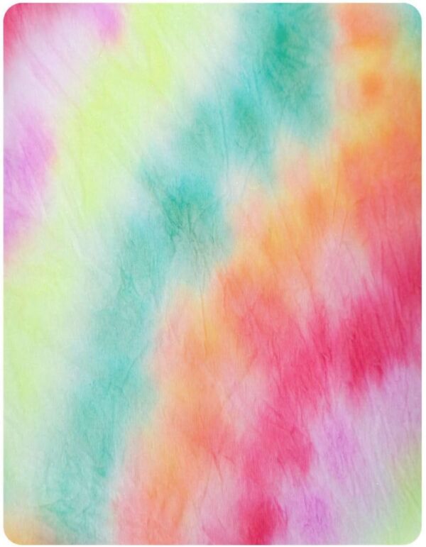 Kcldeci Baby Crib Sheets for Boys Girls Tie Dye Magic Toddler Bed Sheets Playard Mattress N Play Sheets S - Image 2