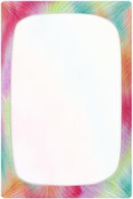 Kcldeci Baby Crib Sheets for Boys Girls Tie Dye Magic Toddler Bed Sheets Playard Mattress N Play Sheets S - Image 3