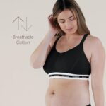 Bravado Designs Sustainable Full Cup Maternity & Nursing Bra | Original | Organic Cotton & Tencel™ Modal Blend | Wireless | DD/E - J Cup - Image 3