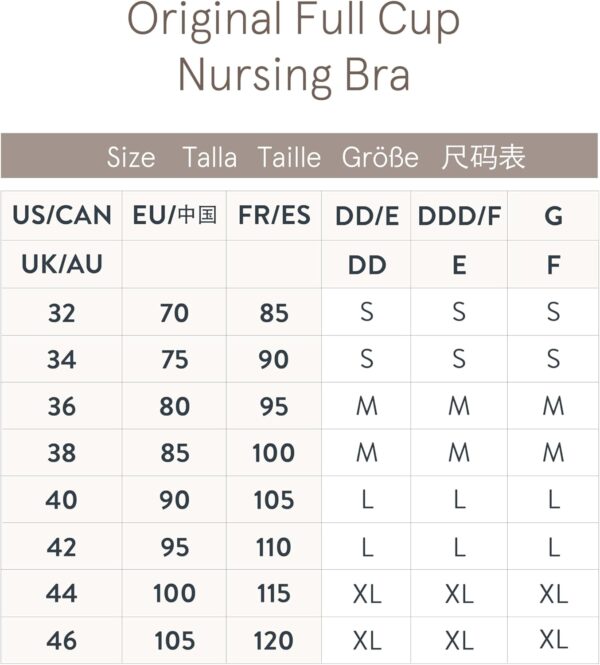 Bravado Designs Sustainable Full Cup Maternity & Nursing Bra | Original | Organic Cotton & Tencel™ Modal Blend | Wireless | DD/E - J Cup - Image 6