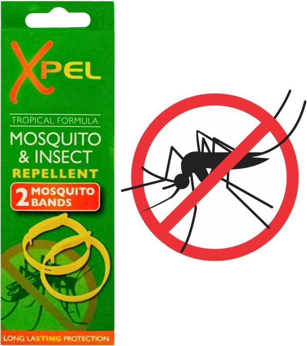 Mosquito Repellent Tropical Formula Family Bundle with Mosquito and Insect Repellent Wipes and Bands - 2X for Adults and 2X for Kids Each - Image 5