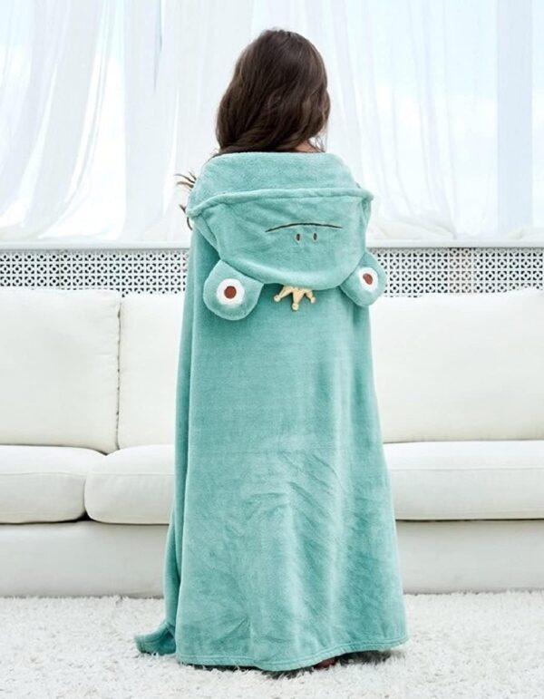 Fayscingo Baby Hooded Bath Towel Blanket Extra Large Infant Toddler Soft Warm Absorbent Bathrobe Swimming Shower Poncho Towel for Boys and Girls - Image 3