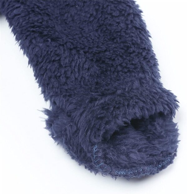 Cokbyavla Baby Girls Knitted Ruffle Long Sleeve Jumpsuit Toddler Boy Neutral Outfit Baby Ruffle Long Sleeve Jumpsuit Gender Neutral Baby Clothes Cat Teddy Bear Baby Showe - Image 3