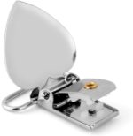 Pacifier Suspender Clips,Tyenaza 10Pcs Heart Pacifier Clips Metal Pacifier Holder for Soother, Pacifier, Dummy,Bib, DIY - Image 9