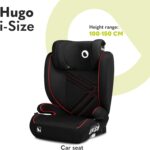 Lionelo Hugo i-Size Child Car Seat with ISOFIX & Belt Mount for Kids Group 2-3(100-150cm) Latest R129 Standard, 8 Level Headrest, Memory Foam, Armrests, Advanced Side Protection, Washable upholstry - Image 2