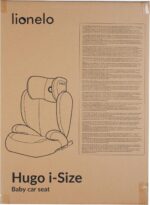 Lionelo Hugo i-Size Child Car Seat with ISOFIX & Belt Mount for Kids Group 2-3(100-150cm) Latest R129 Standard, 8 Level Headrest, Memory Foam, Armrests, Advanced Side Protection, Washable upholstry - Image 12