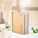 Book Shaped Mist Humidifier - Cool Mist Air Humidifier, Quiet Room Moisture Purifier | Usb Powered Bedroom Diffuser, Compact Air Purifier, Portable Book Design Humidifier for Home and offic - Image 6
