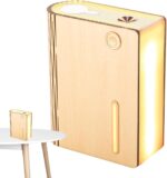 Book Shaped Mist Humidifier - Cool Mist Air Humidifier, Quiet Room Moisture Purifier | Usb Powered Bedroom Diffuser, Compact Air Purifier, Portable Book Design Humidifier for Home and offic - Image 9