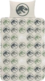 Coco Moon Jurassic World Dinosaur Duvet Bedding Set Ideal Boys and Toddler Dinosaurs Kids Bedroom Accessories Gifts Present (Single) - Image 3