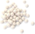 Felt Balls Pompoms DIY Wool Wool Felt Balls,Handmade DIY for Craft Dream Catcher Baby Moile Pompom Home Decor Nursery Party Props (White 1.5cm)