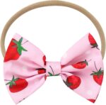 FYMNSI Baby Girls Toddler Kids Summer Spaghetti Straps Smocked Tiered Tulle Princess Dress with Headband Birthday Party Outfits - Image 7