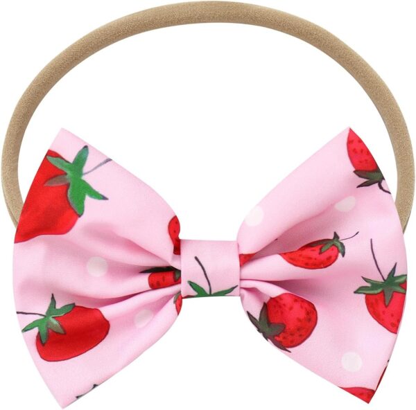 FYMNSI Baby Girls Toddler Kids Summer Spaghetti Straps Smocked Tiered Tulle Princess Dress with Headband Birthday Party Outfits - Image 7