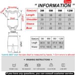 Chamie Baby Bodysuit Cotton Short Sleeve Vests for Newborn 5-Pack One-Piece Suit for Boy and Girl 0-12 Months… - Image 7