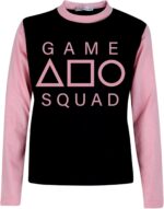 A2Z 4 Kids Girls Boys Game Squad Pyjamas Cosplay Sleepwear Children PJs 2 Piece Set Lounge Suit for Children Unisex Top Bottom Pyjamas Loungewear Dress Up Outfit Gifts for Children Age 2-13 Years - Image 2