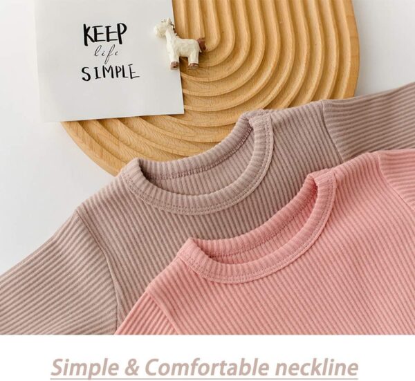 LNL Easter Outfits Baby Girls Boys Bunny Jumpsuit Bodysuit Romper Infant Newborn with Rabbit Hat Socks 3PCS 0-24 Months - Image 9