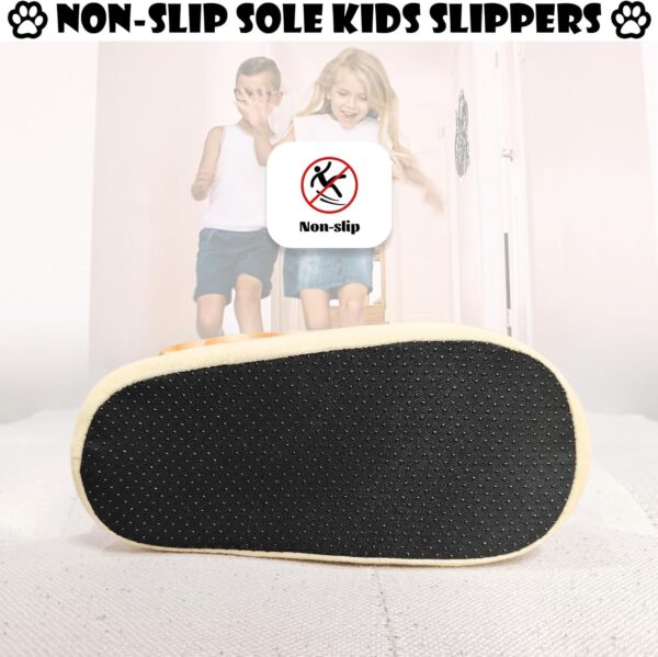 Openhahaha Kawaii Cat Slippers for Children, Men, Women, Warm Plush Winter Slippers, Animals, Soft, Comfortable - Image 5