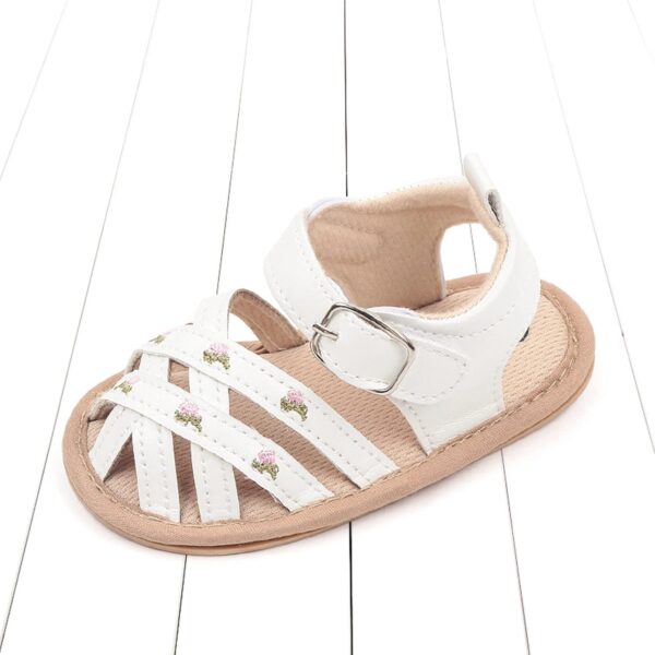 Kashyke Sandals Baby Boy 2 Years Summer Children Infant Toddler Shoes Girls Sandals Hollow Vamp Design Buckle Breathable And Comfortable Kids Sandals Girls Size 10 - Image 5