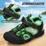 UOVO Boys Sandals Closed Toe Outdoor Sandals Trekking Hiking Sandals Athletic Summer Shoes Size 7 Toddler to 5 Big Kids - Image 2