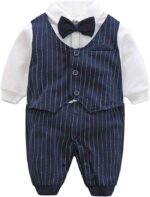 Fairy Baby Baby Boy Outfits Gentleman Formal Outfit Long Sleeve Clothes