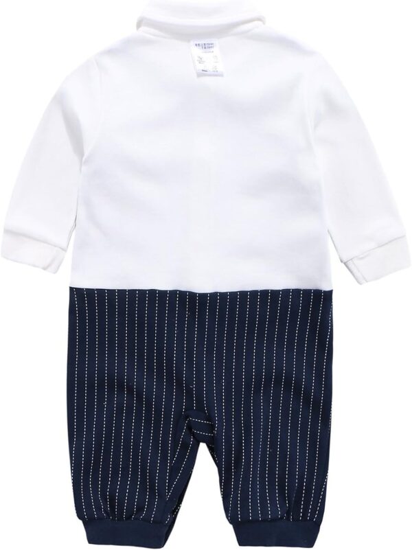 Fairy Baby Baby Boy Outfits Gentleman Formal Outfit Long Sleeve Clothes - Image 2