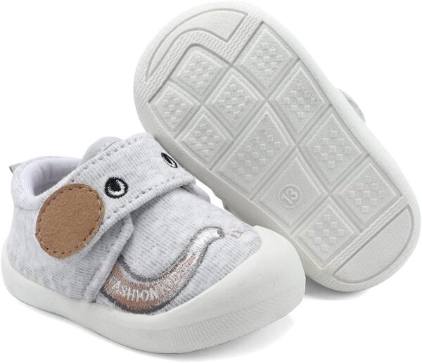MASOCIO Unisex Baby Boys Girls First Walking Shoes Cartoon Toddler Infant Rubber Anti-Slip Prewalker Shoes - Image 4