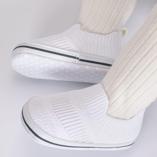CENCIRILY Baby Boy Girl Sneaker Breathable Lightweight Anti-Slip Soft Sole First Walking Trainer Newborn Crib Shoes for 0-18 Month - Image 2