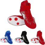 Unisex Kid's Boxing Shoes High Top Training Wrestling Shoes Boxing Boots Boxing Shoes Competition Training Footwear