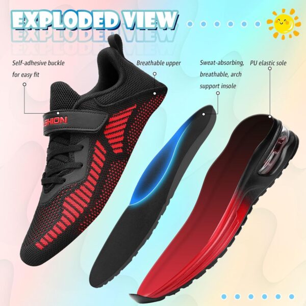 Boys Trainers Kids Running Shoes Child Athletic Shoes Casual Walking Shoes Boys Tennis Shoes Outdoor Sport Sneakers - Image 3