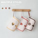 SONARIN Cute Portable Baby Changing Mat,Waterproof Folding Diaper Changing Pad Lightweight Travel Nappy Changing Mat Changing Station with Pocket for Newborns Infants(Fox) - Image 6