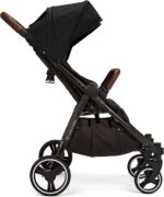 Ickle Bubba Venus Max Double Stroller - Black/Black/Tan - Image 5