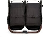 Ickle Bubba Venus Max Double Stroller - Black/Black/Tan - Image 9