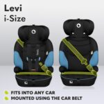 Lionelo Levi I-Size Adjustable Car Seat 9-36kg Transforms with Your Child from Infant to 12 Years Multi-Level headrest & Insert Enhanced Side Protection Easy Install & wash Certified - Image 3