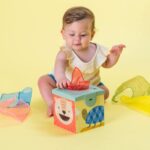 Taf Toys Magic Tissue Box Toy for Infant & Toddlers. Colour Matching & Sorting Toy. Includes 5 Tissues, 5 Balls & 5 Double-sided Playing Flash Cards. Suitable for Boys & Girls 18 months + - Image 2