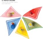 Taf Toys Magic Tissue Box Toy for Infant & Toddlers. Colour Matching & Sorting Toy. Includes 5 Tissues, 5 Balls & 5 Double-sided Playing Flash Cards. Suitable for Boys & Girls 18 months + - Image 7